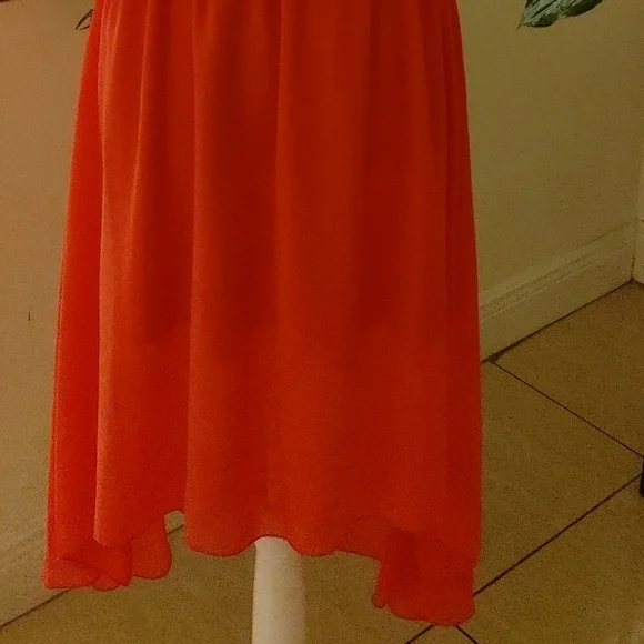 Orange Summer Dress - Picture 5 of 7